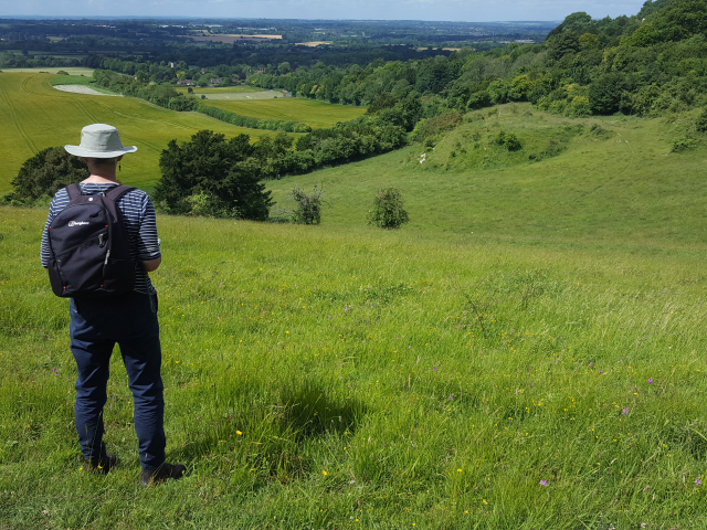 Field meeting at Valerie’s Bank, Hollingbourne